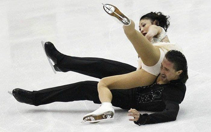 Пикантные сцены в фигурном катании фото